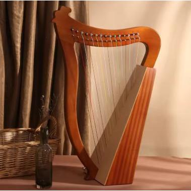 PROMO CTS Alat Musik Harpa Kayu 15/19/23 Senar Harpa Portabel Profesional Anak-anak dengan Aksesoris