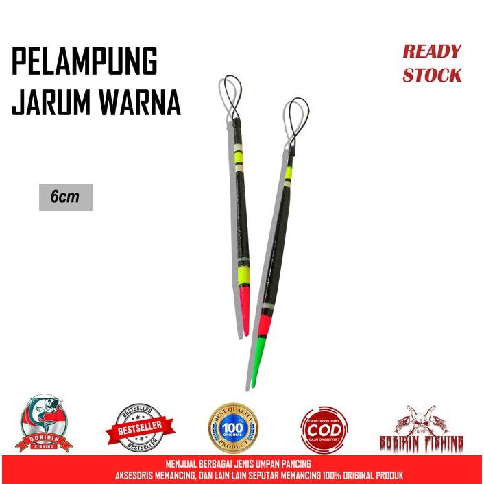 Pelampung Jarum Warna - Pelampung Pancing Jarum