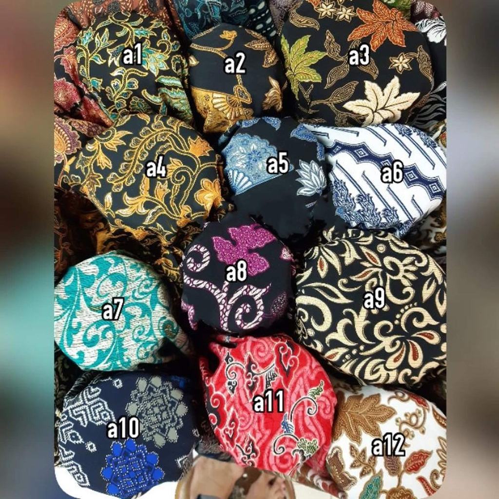 Kain Batik Silk Premium Batik Sutra Satin Silky Bahan Batik Lembut Elegan Meteran Per 1 Meter