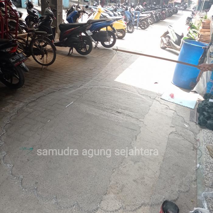 Jala Ikan Dan Udang Lubang 2 Jari 2,1 Meter Siap Pakai . Jala Lempar,.Jala Laut Jala Sungai, Senar