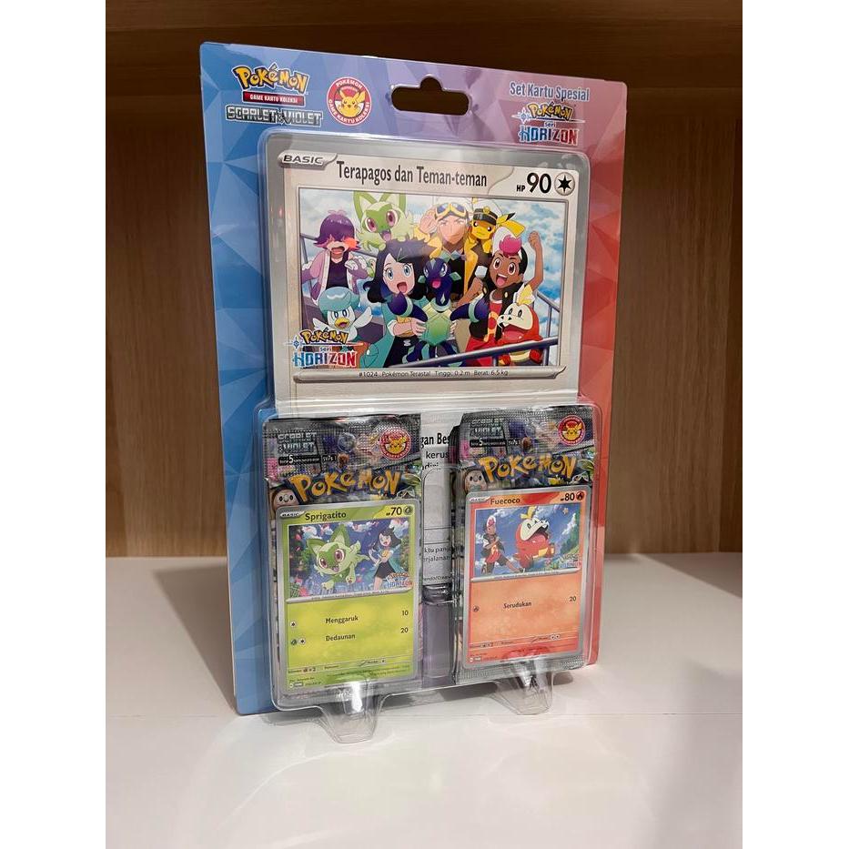 Pokemon Indonesia - Set Kartu Spesial Seri Pokemon Horizon Bimbingan Rasi SV7s Pokemon TCG Indonesia