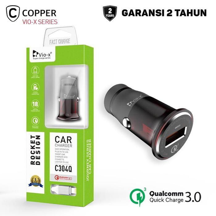 Copper Car Charger C304Q Quick Charger