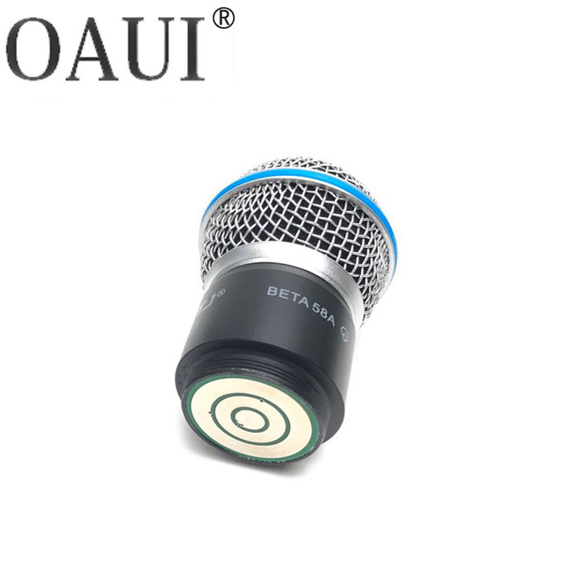 Replacement Cartridge Capsule Head for Shure Microphone System BETA58 BETA58A PGX4 SLX4 Wireless Mic