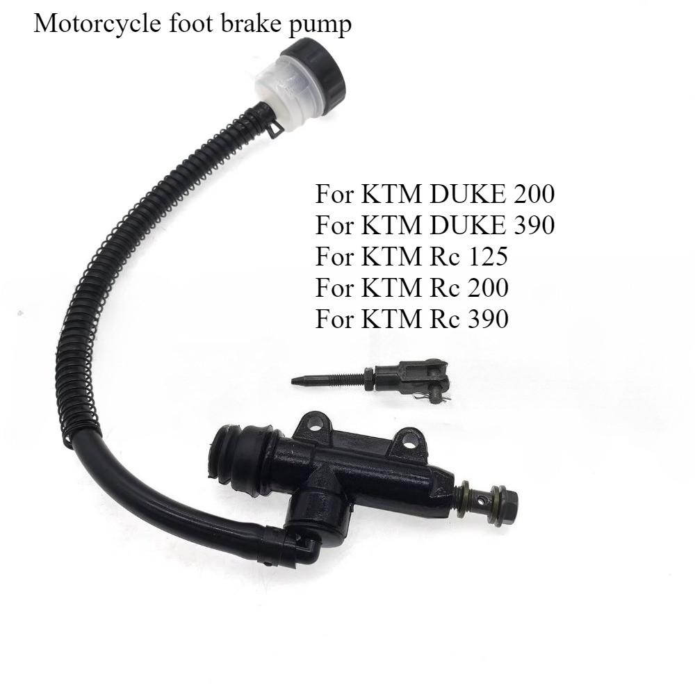 Motorcycle foot brake pump straight pump suitable for Ktm Duke 200 390 Rc125 Rc200 Rc390 brake