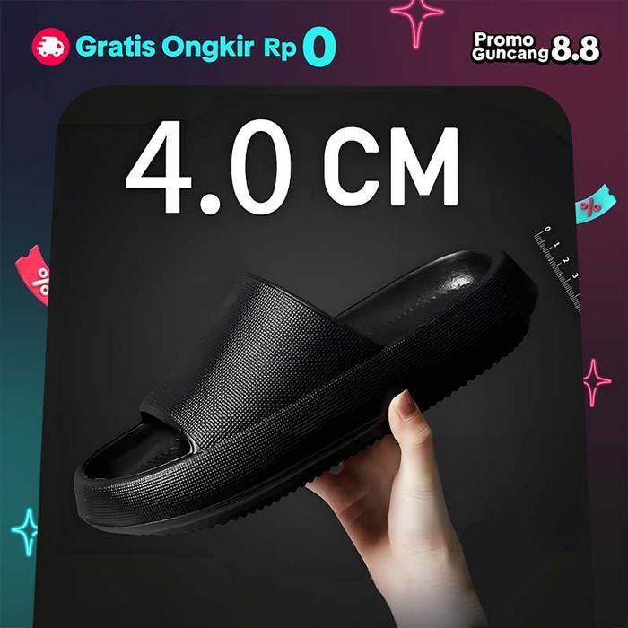 New Arrival Sandal pria slop karet dewasa kekinian murah Sendal slide cowok remaja rumah casual