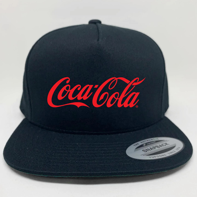 Topi Snapback Coca Cola logo