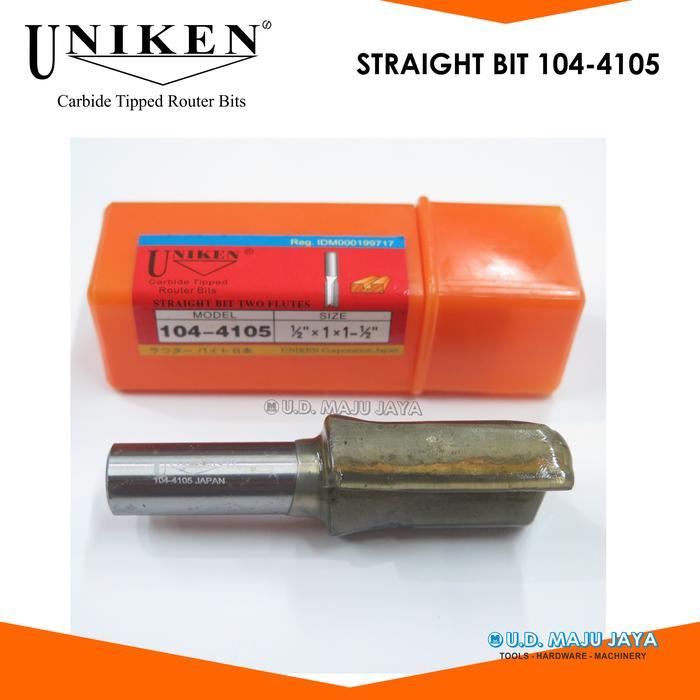 UNIKEN ROUTER BIT 104-4105 ( MATA ROUTER STRAIGHT BIT 25MM )