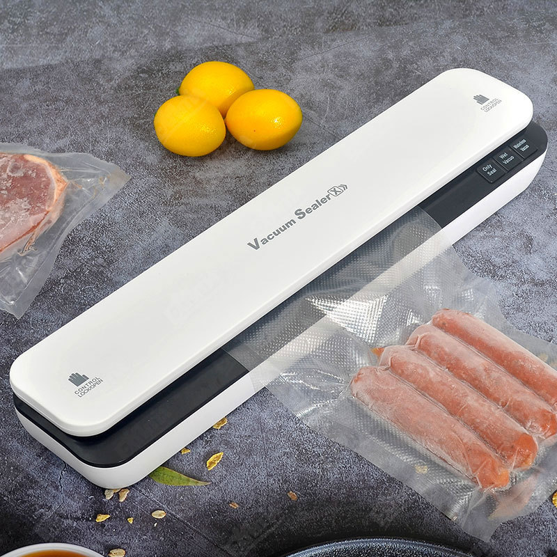 Dry Wet Vacuum Sealer Machine 110V 220V Automatic Household Kitchen Electric Food Vacuum Plastic Pac