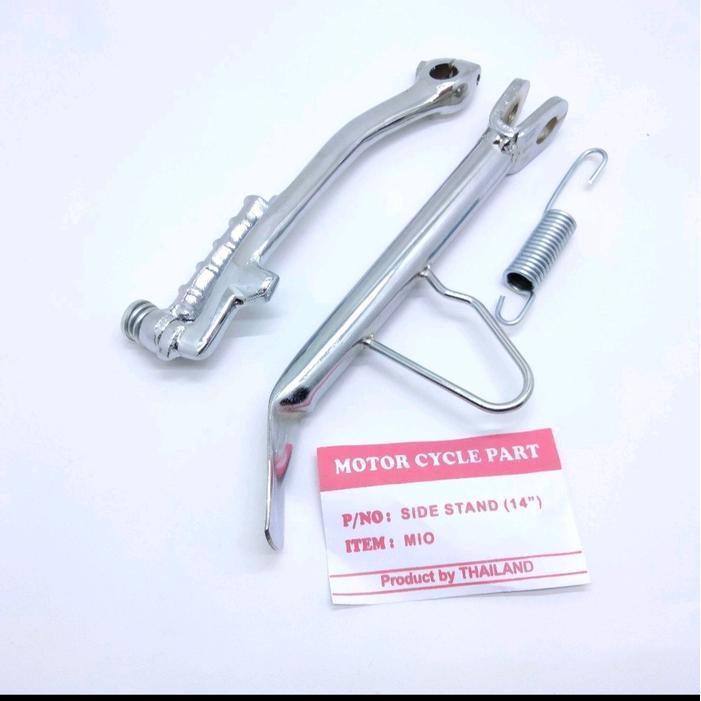 Paket, Standar Samping Ring 14 Mio+ Engkolan Mio+Foostep Mio Chkrome Yamaha Mio Soul Mio Sporty Mio