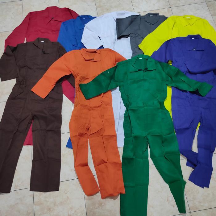 Wearpack Kerja/Pakaian Safety Model Terusan
