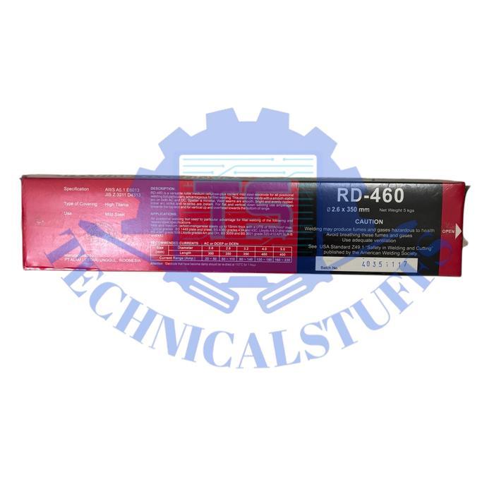 Kawat Las Nikko Rd460 2.6Mm / Rd 460 2.6 Mm Steel