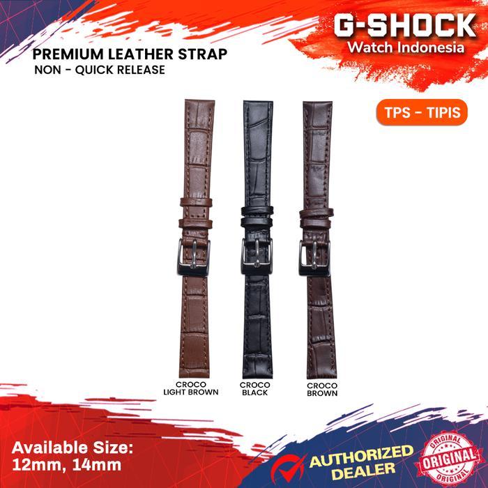 Tali Kulit / Strap Jam Tangan Kulit Leather / Leather Strap 12mm 14mm