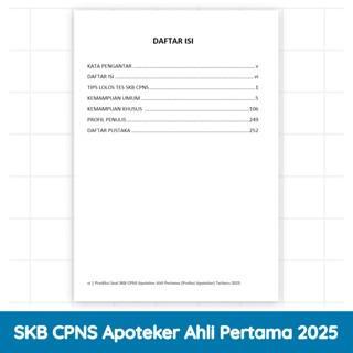 HOT SALE BUKU AKU ASN SOAL SKB CPNS APOTEKER AHLI PERTAMA 2025 TERMURAH