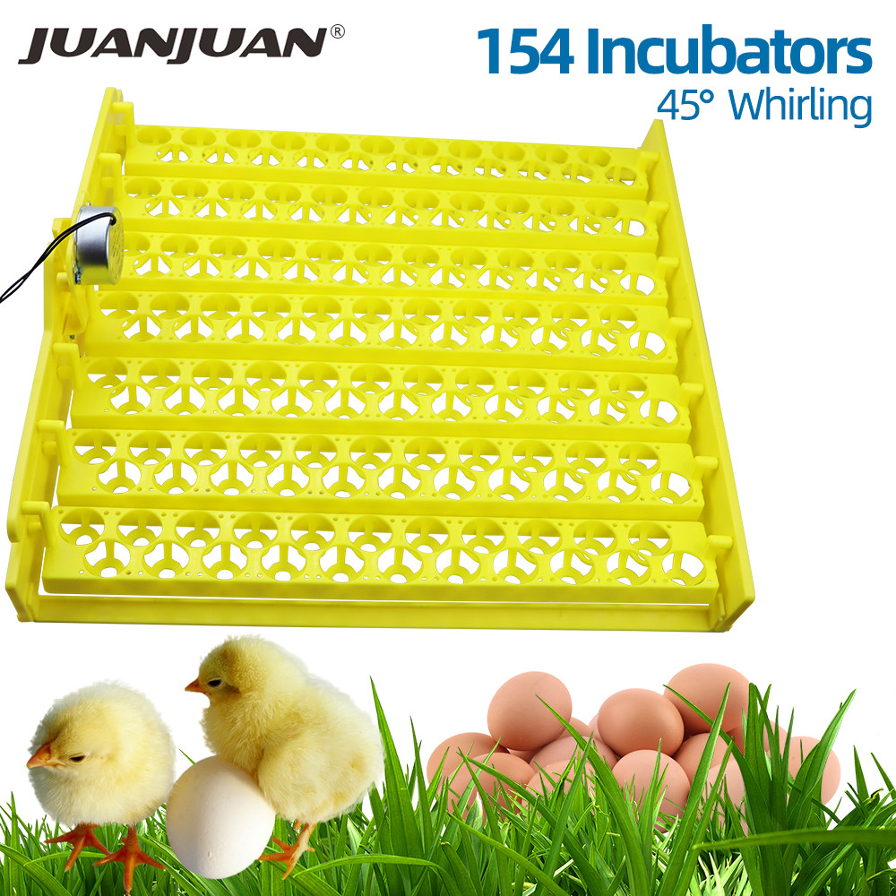 Egg Incubator Automatic Turning Tray 56 154 Bird Eggs Duck Chicken Eggs Hatching Machine 220V Incuba