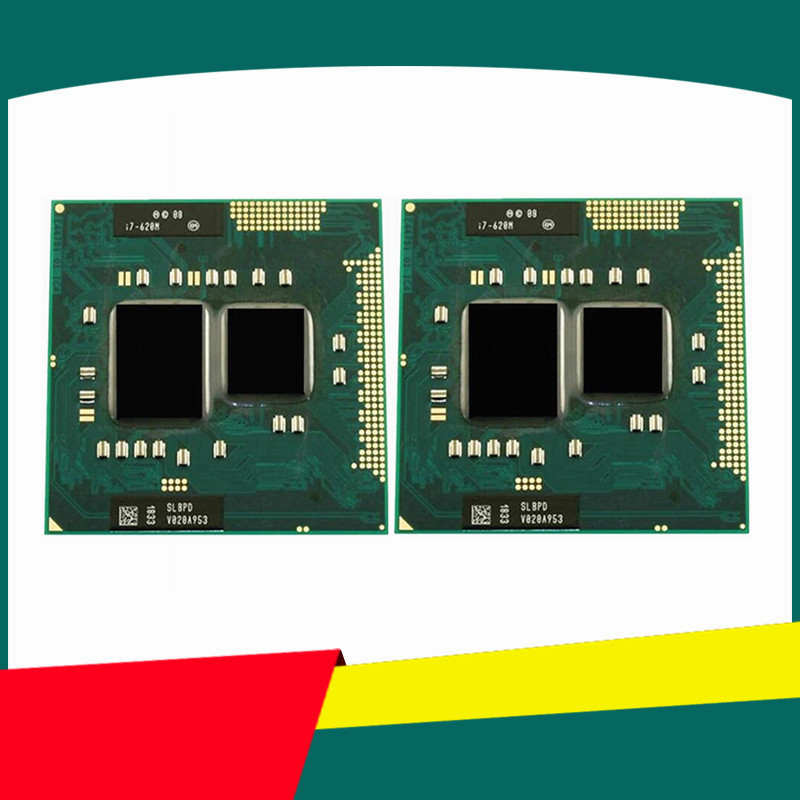 I7 620m I7-620M SLBTQ Cpu 4M 2.66GHz 3333 MHz Dual- Laptop