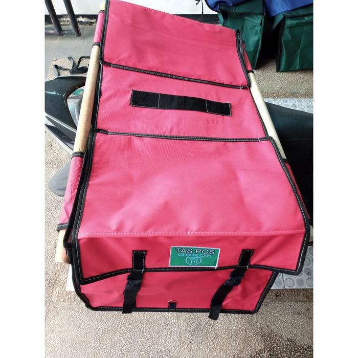 Tpo Tas Pos Obrok Kurir Sales Anti Air Tas Motor Tas Rengkek Tas Kargo Besar Accessories Besi