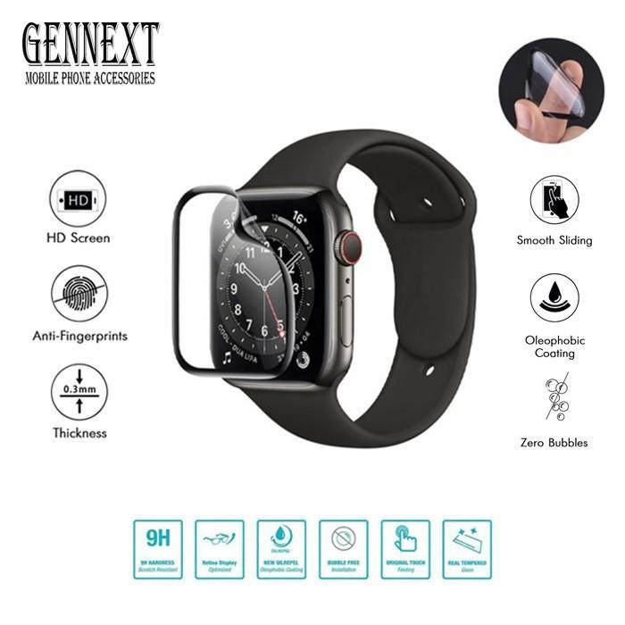 GENNEXT FOR Apple Anti gores TPU i Watch 41mm 45mm iwatch series 8 9 Smartwatch Jam Tangan