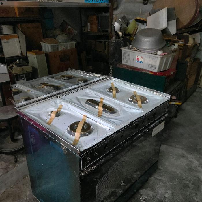 kompor gas Itagas Italy Kompor 5 Tungku dengan Oven