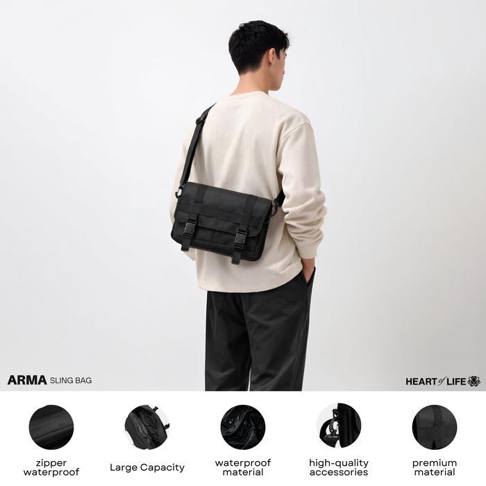 Elizabeth - H of L - ARMA Tas Selempang Waterproof Pria Wanita Premium