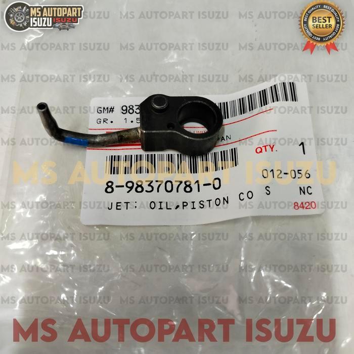 PIPA JET OIL SEMPROTAN OLI PENDINGIN PISTON ISUZU ELF NKR71 NKR66 ORIGINAL GENUINE PART