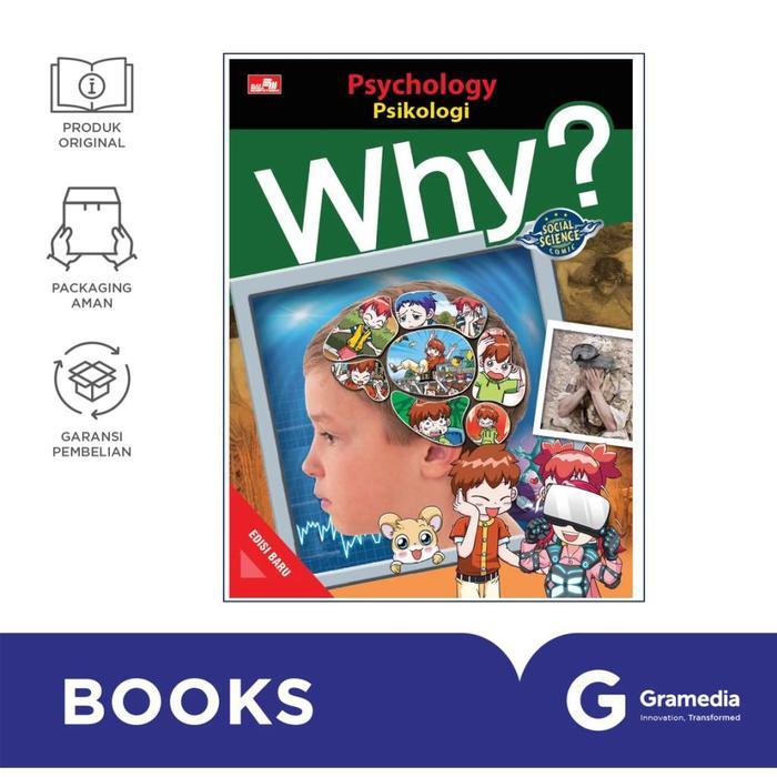 Gramedia Buku Sains Why? Psychology - Psikologi (Edisi Baru) ( Cho Yeongseon )