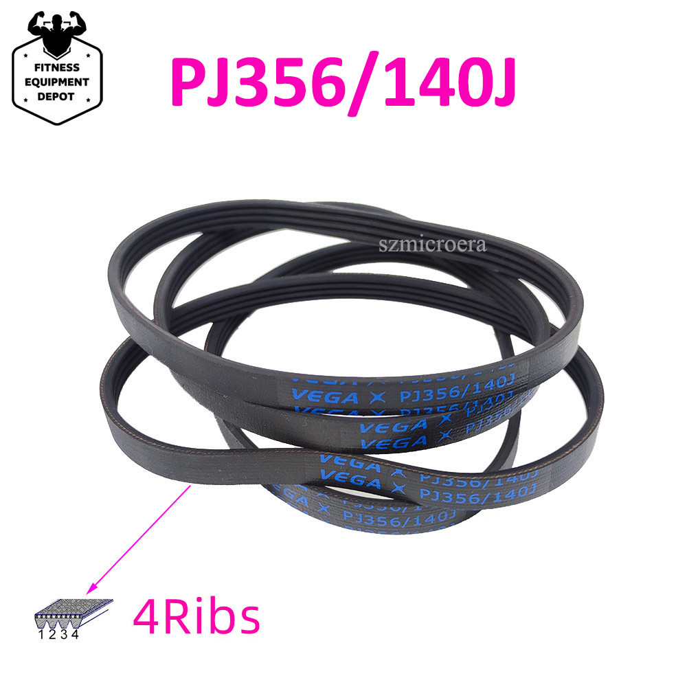 1pcs/2pcs Rubber VEGA Belt Treadmill Drive Belt PJ356/140J 4Ribs Multi Groove Belt Multi Wedge Belt