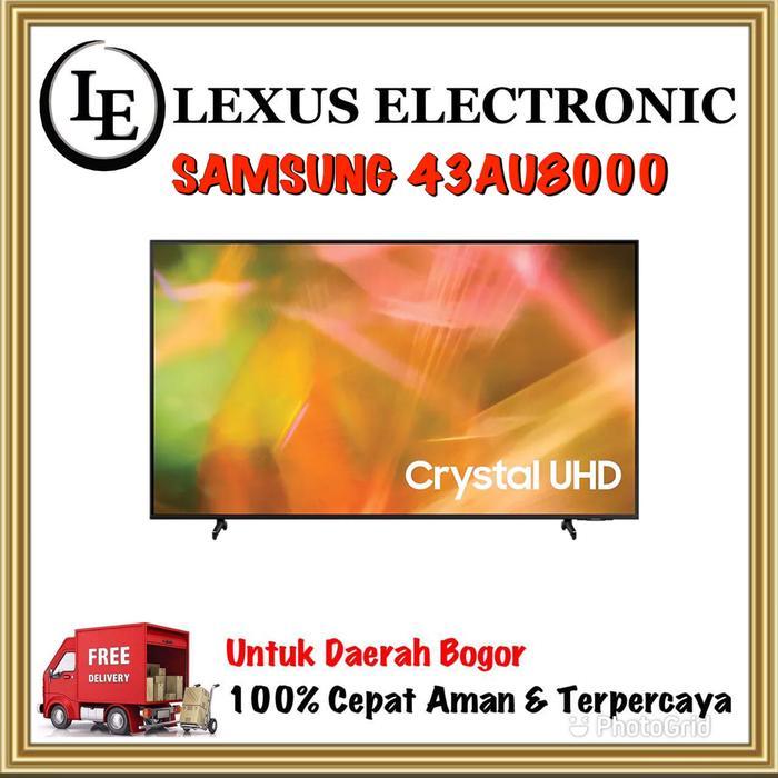SAMSUNG LED SMART TV 43 INCH UA43AU8000 43AU8000 UHD 4K