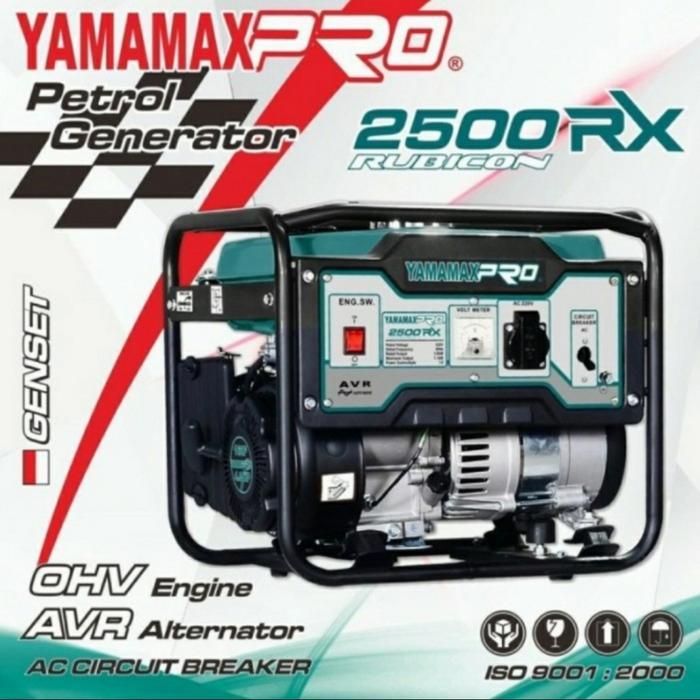 PROMO GENSET YAMAMAX PRO 2500 RX 1100 WATT 2500RX YAMAMAX RUBICON