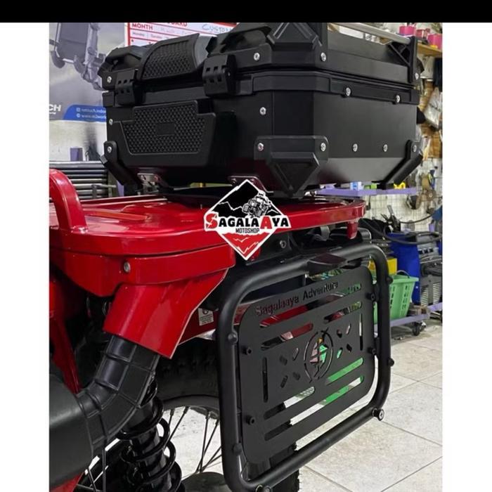 BRACKET SAMPING KIRI HONDA CT125 BRACKET BAG/BOX HONDA CT125