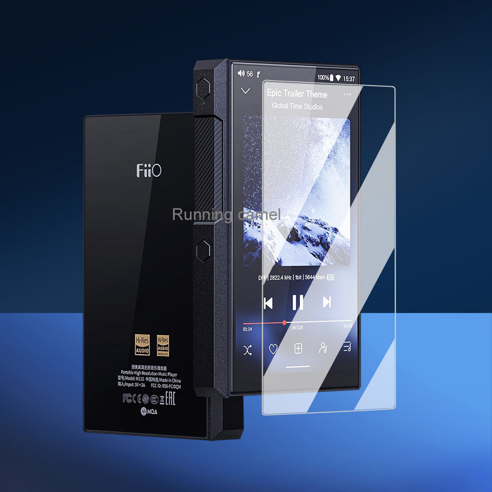 Screen Protector Film Tempered Glass for Fiio M11S M17 M15S M11 Plus M11 Pro M9 M7 M6 M5 M3k M3 PRO