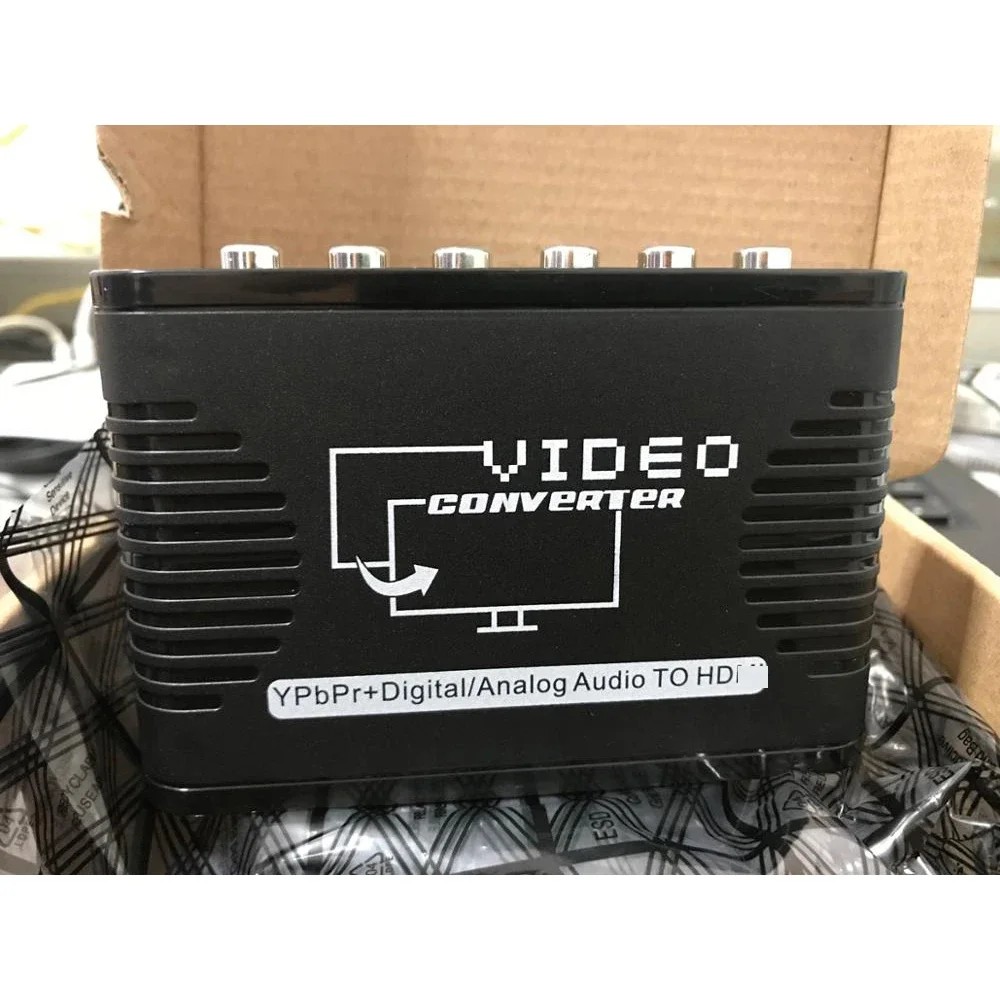 1080P YPbPr To HDMI Video Audio Converter Adapter 5 RCA Ypbpr Component To HDMI Converter for PS2