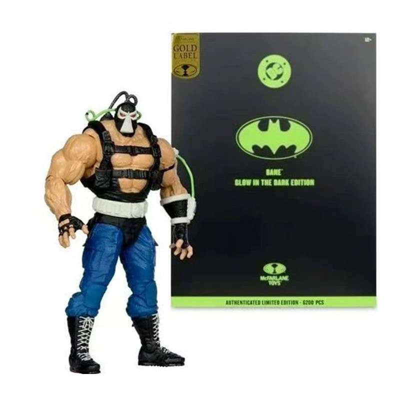 McFarlane Toys Megafig-Bane 7" Action Figure Gold Label Garage Kit McFarlane Bane Dc Multiverse