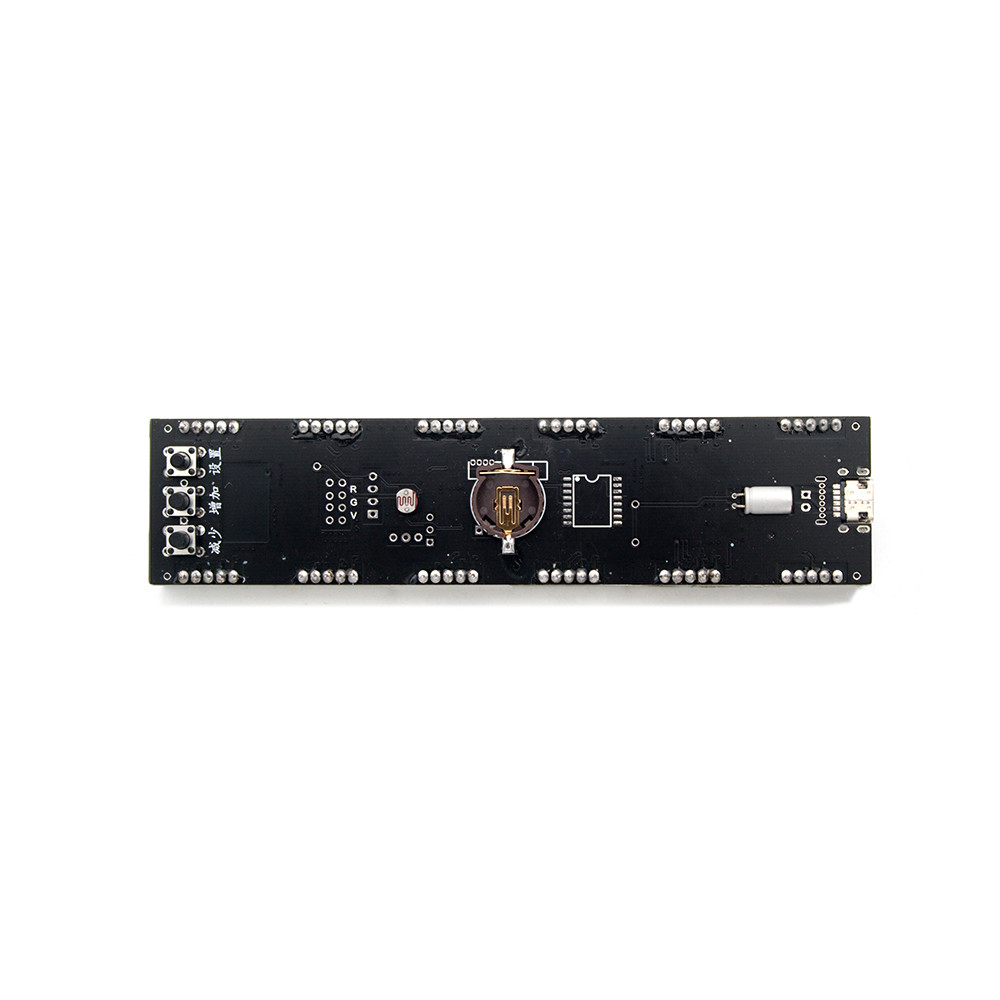 6BIT DIGITAL CLOCK 1INCH LED DIGITAL TUBE TIME 12/24 HOUR DISPLAY MODE HOUR MINUTE SECONDS DS3231