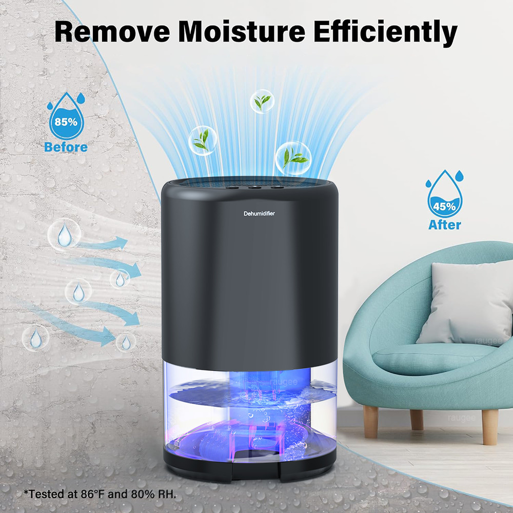 Dehumidifier Air Dryer Home Humidity Dehumidifier Mini Moisture Absorbent Dehumidifier for Toilet Ba