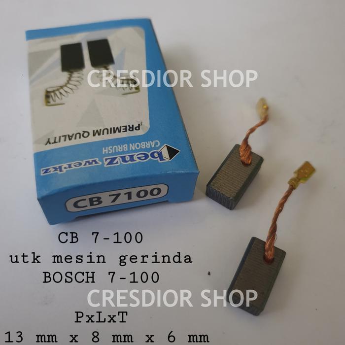 CARBON BRUSH ARANG BOSTEL ARENG KUL SEPUL SPUL GERINDA BOSCH CB 7-100