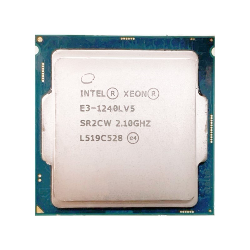 Used Intel Xeon E3-1240L v5 E3 1240Lv5 E3 1240L v5 4-Core 8-Thread 2.1 GHz 25W CPU Processor LGA