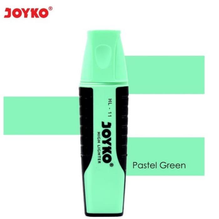Highlighter JOYKO PASTEL Hijau HL11/Penanda/Highliter Pastel Green