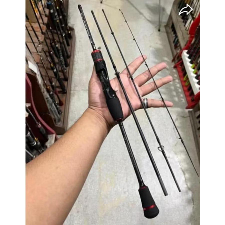 Readyyy Rod Bc / Baitcasting Elito Ul Black Pomfret Travel Rod