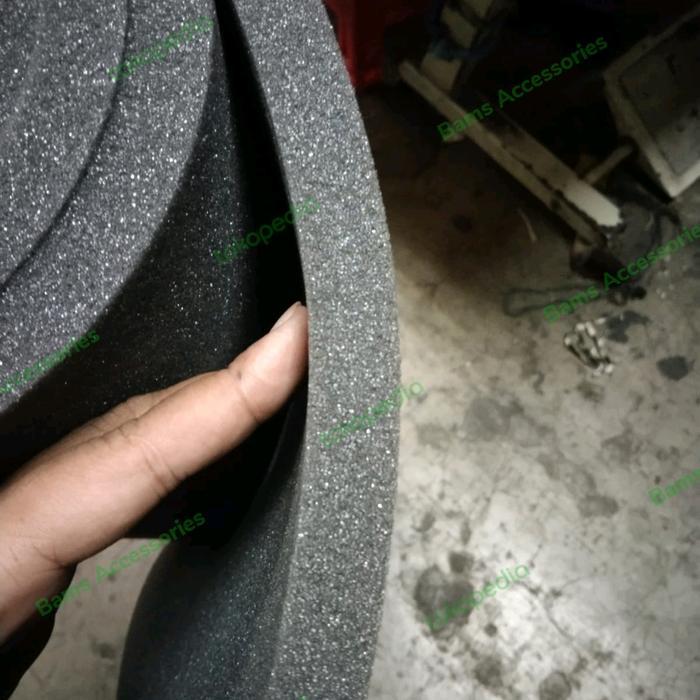 kasur busa busa peredam busa spon busa rebonded abu abu kuning belang