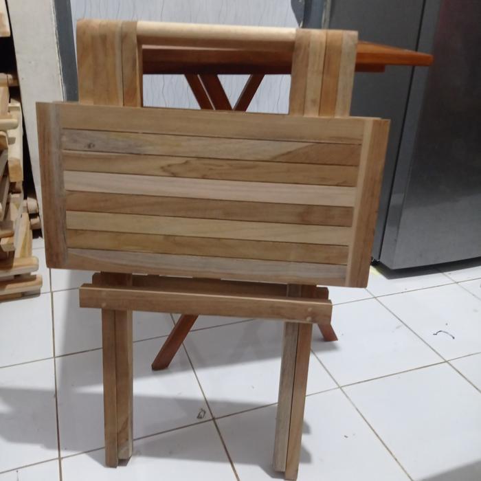 Meja Lipat Ukuran 50 X50 Tinggi 70 Diskon Sale