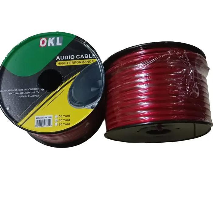 Terlaris Kabel strom strum power audio accu mobil 8 AWG OKL 8AWG SALE