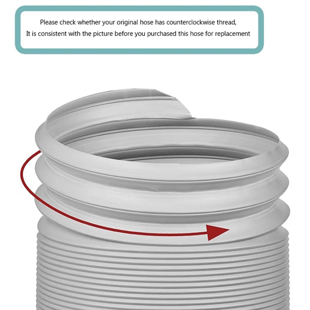 Portable Air Conditioner Window Vent Kit AC Exhaust Hose Universal Coupler Adjustable Window Seal
