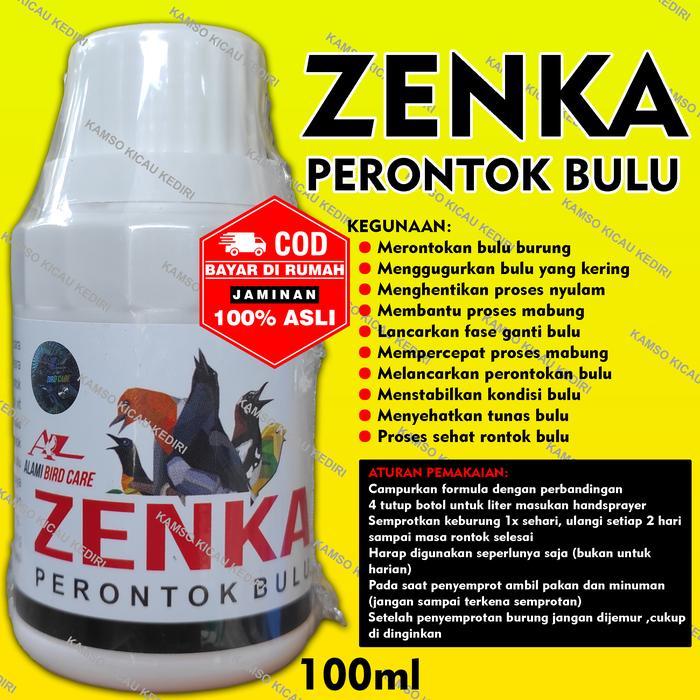 SIAPKIRIM OBAT BURUNG MURAI KACER LOVEBIRD KENARI ZENKA PERONTOK BULU READY STOCK