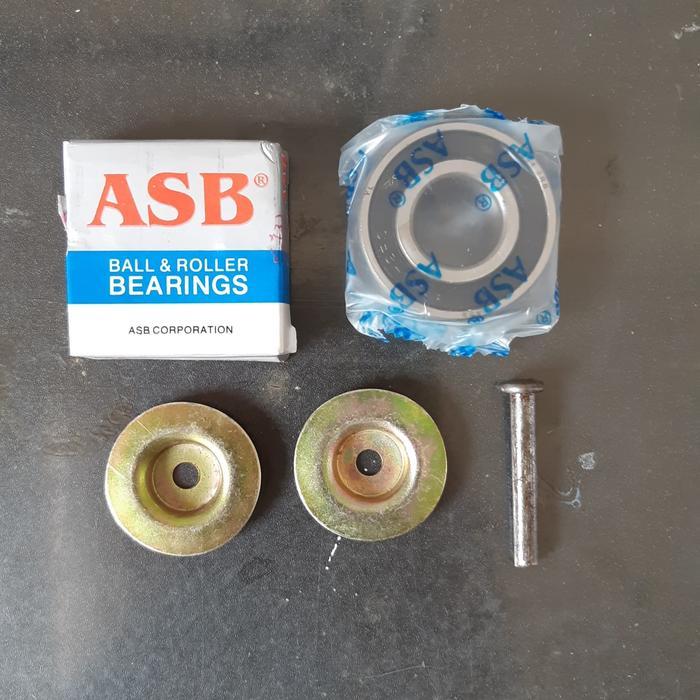 Paket Bearing ASB 6204 2RS Bering Roda Pintu Folding Gate Harmonika *