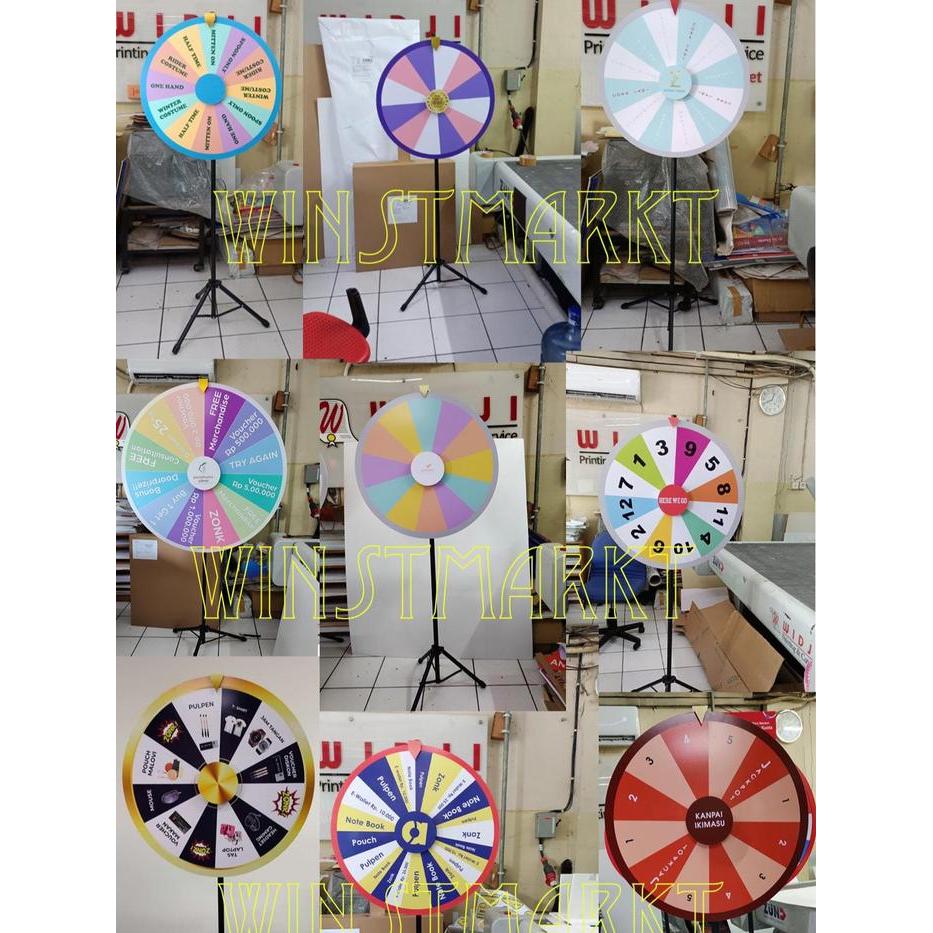 New Wheel Of Fortune / Roda Undian / Roulette / Lucky Spin #Gratisongkir