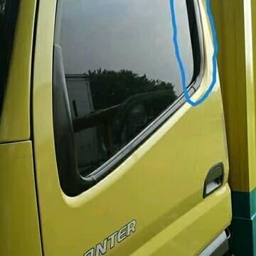 Ready Lis Kaca Pintu Belakang Canter Turbo Kode 323