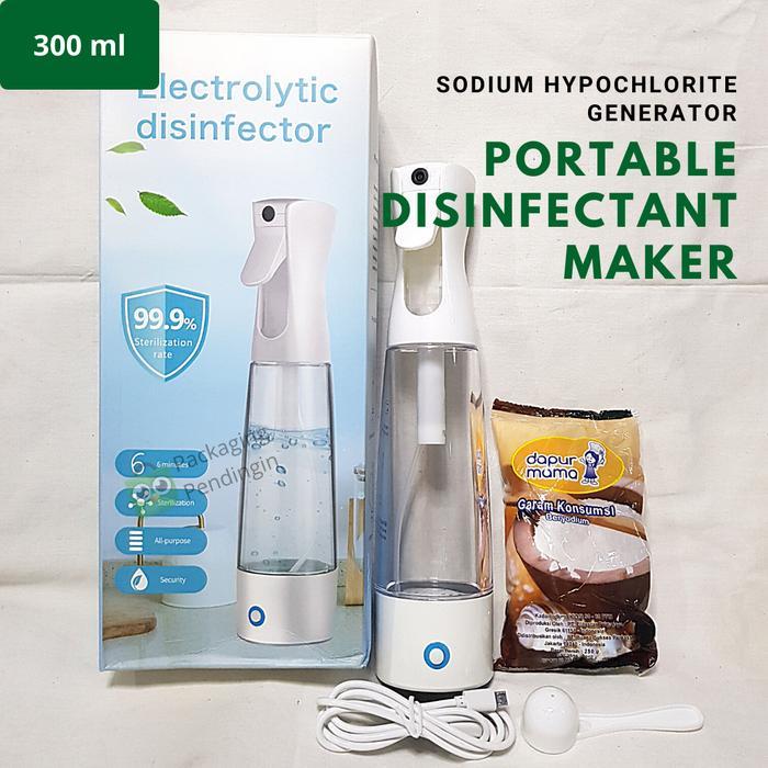 Draviellon Hocl Disinfectant Generator Hocl Sanitizer Maker Food Disinfectant Terbaru !!!