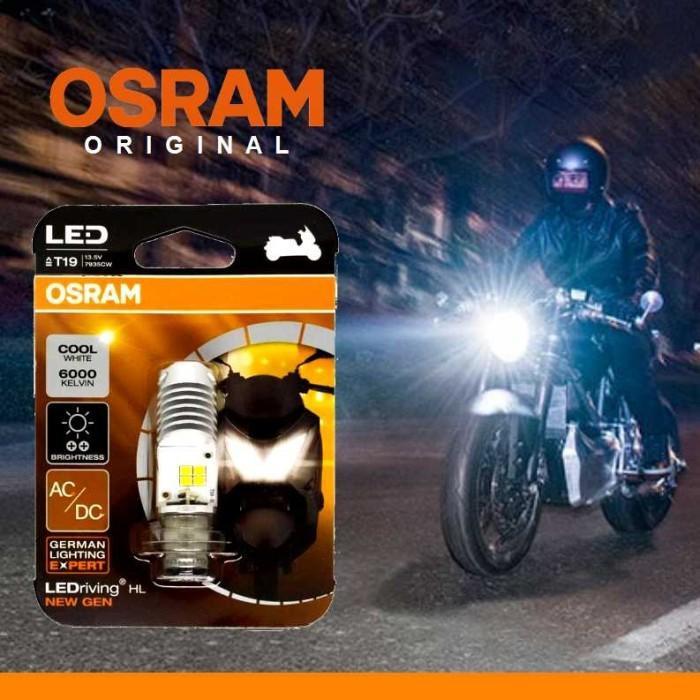 FREE ONGKIR LAMPU DEPAN LED MOTOR HONDA REVO 110 ORIGINAL OSRAM BISA COD