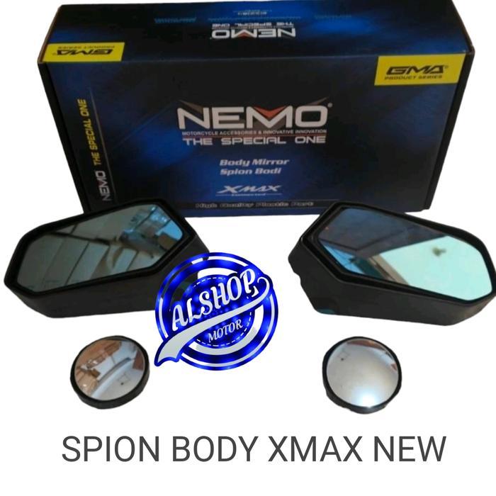Spion Body Nemo Yamaha Xmax New Connected Spion Nemo Xmax New Besi Motor