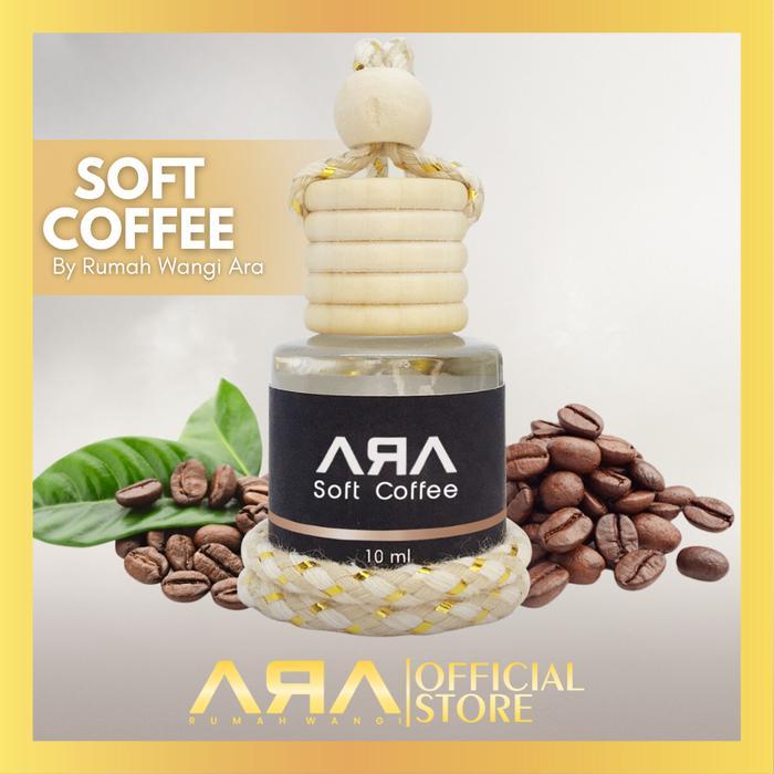 Sale Rumah Wangi Ara - Parfum Pewangi Mobil Kopi Soft Coffee Pengharum Ruangan Merah